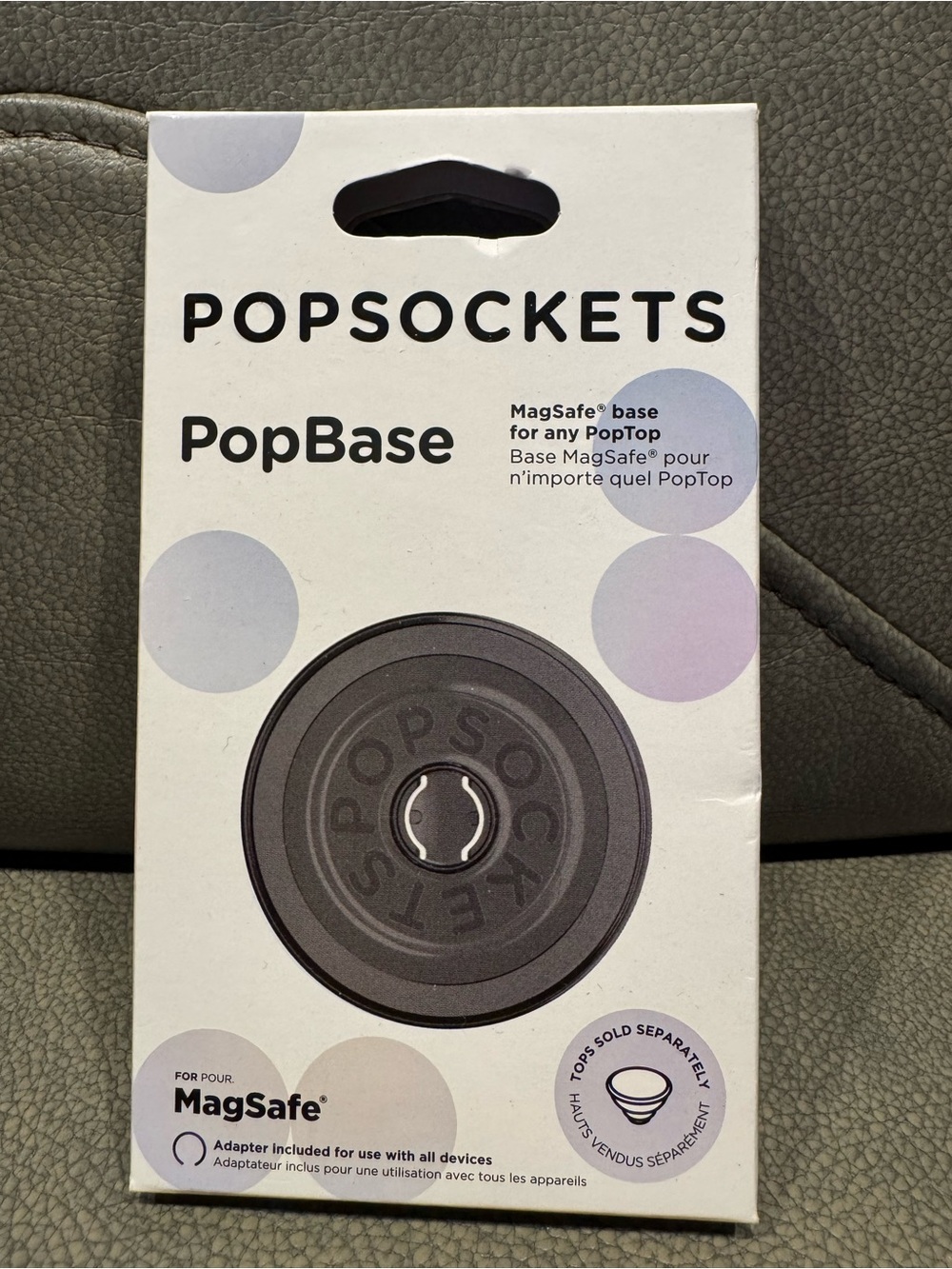 PopSockets PopBase Black Adapter for MagSafe